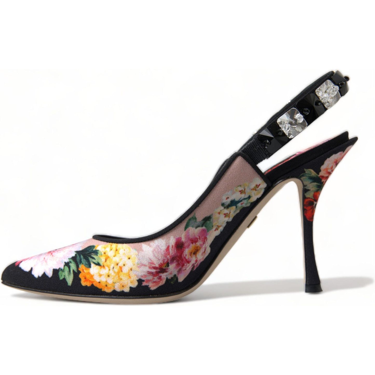 Dolce & Gabbana Floral Slingback Heels with Luxe Crystal Details floral-slingback-heels-with-luxe-crystal-details