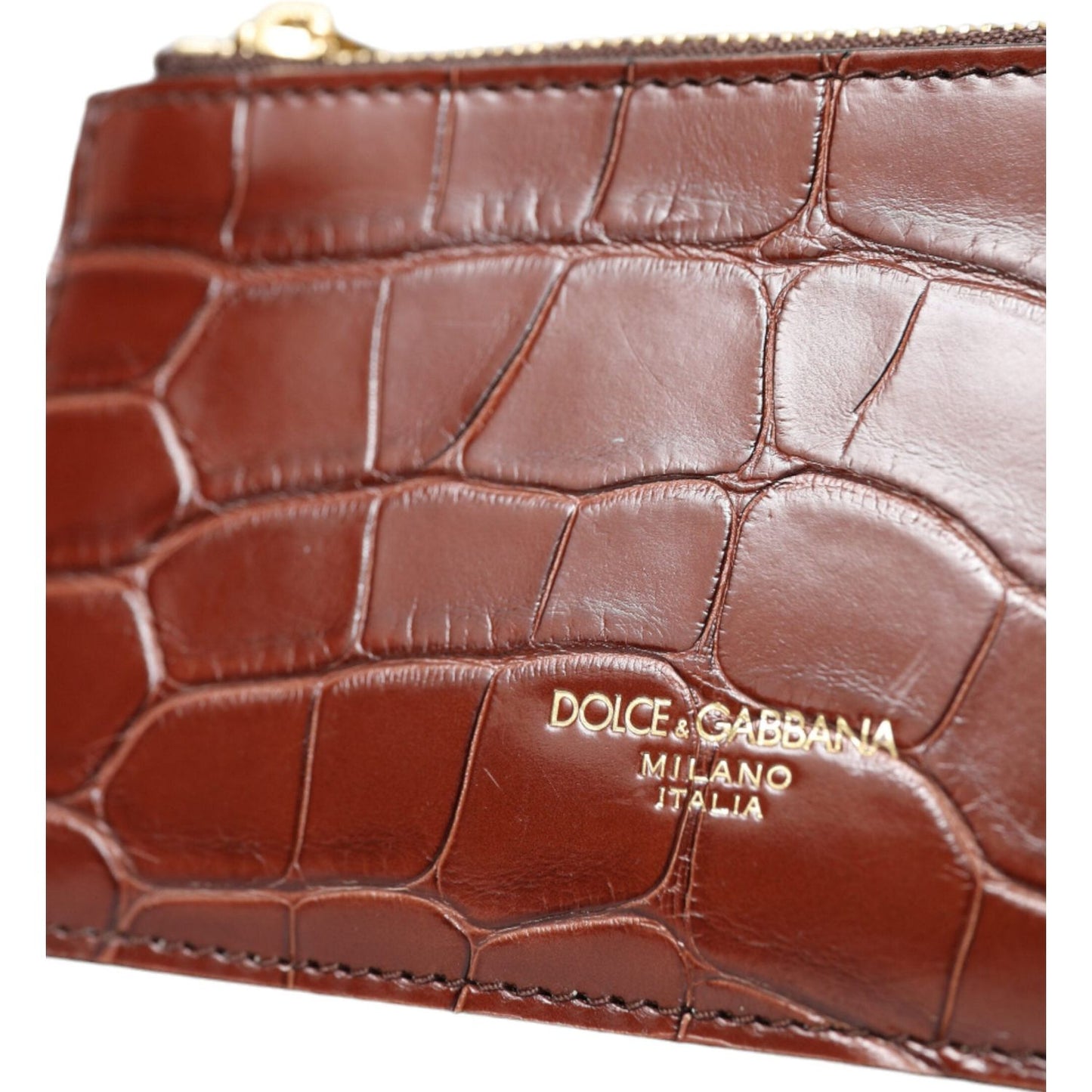 Dolce & Gabbana | Elegant Leather Airpod & Coin Purse Duo| McRichard Designer Brands   