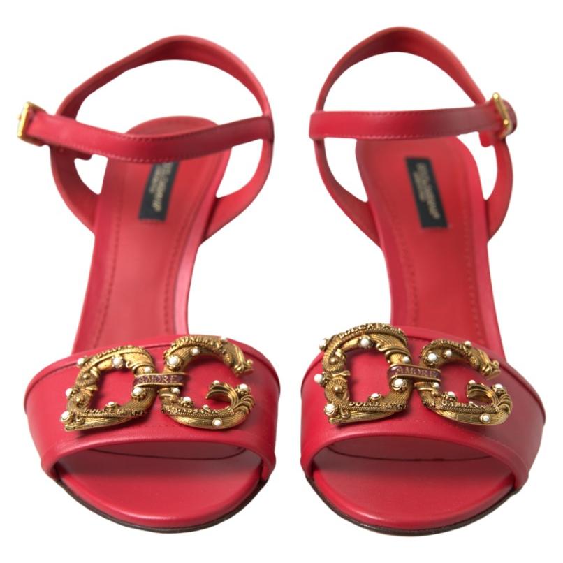 Dolce & Gabbana Red Stiletto Sandal Heels red-ankle-strap-stiletto-heels-sandals-shoes 465A9949-Medium-c835a693-2d0.jpg
