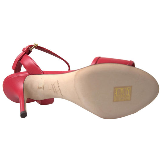 Dolce & Gabbana | Red Stiletto Sandal Heels| McRichard Designer Brands   