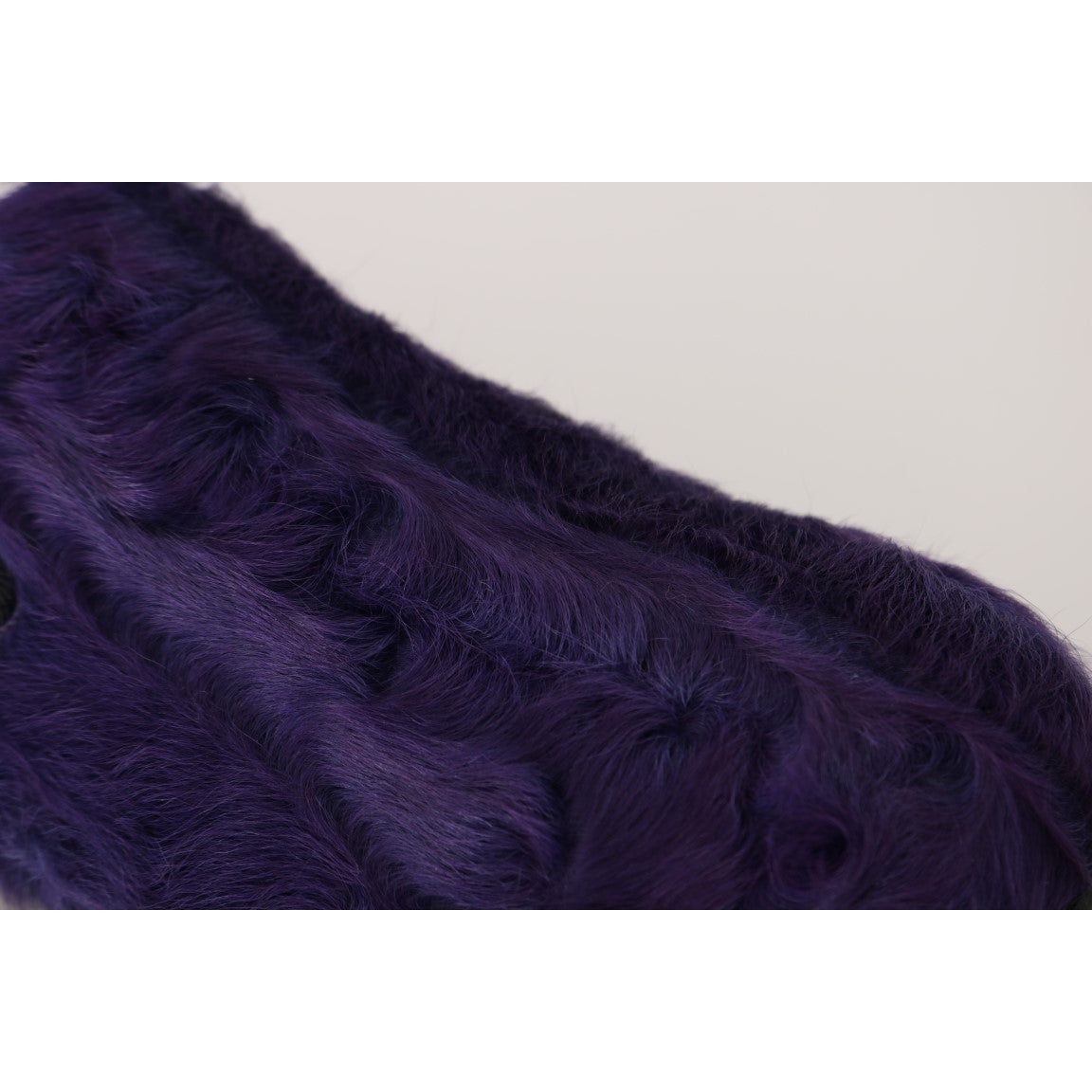 Dolce & GabbanaPlush Purple Sheep Fur LoafersMcRichard Designer Brands£499.00