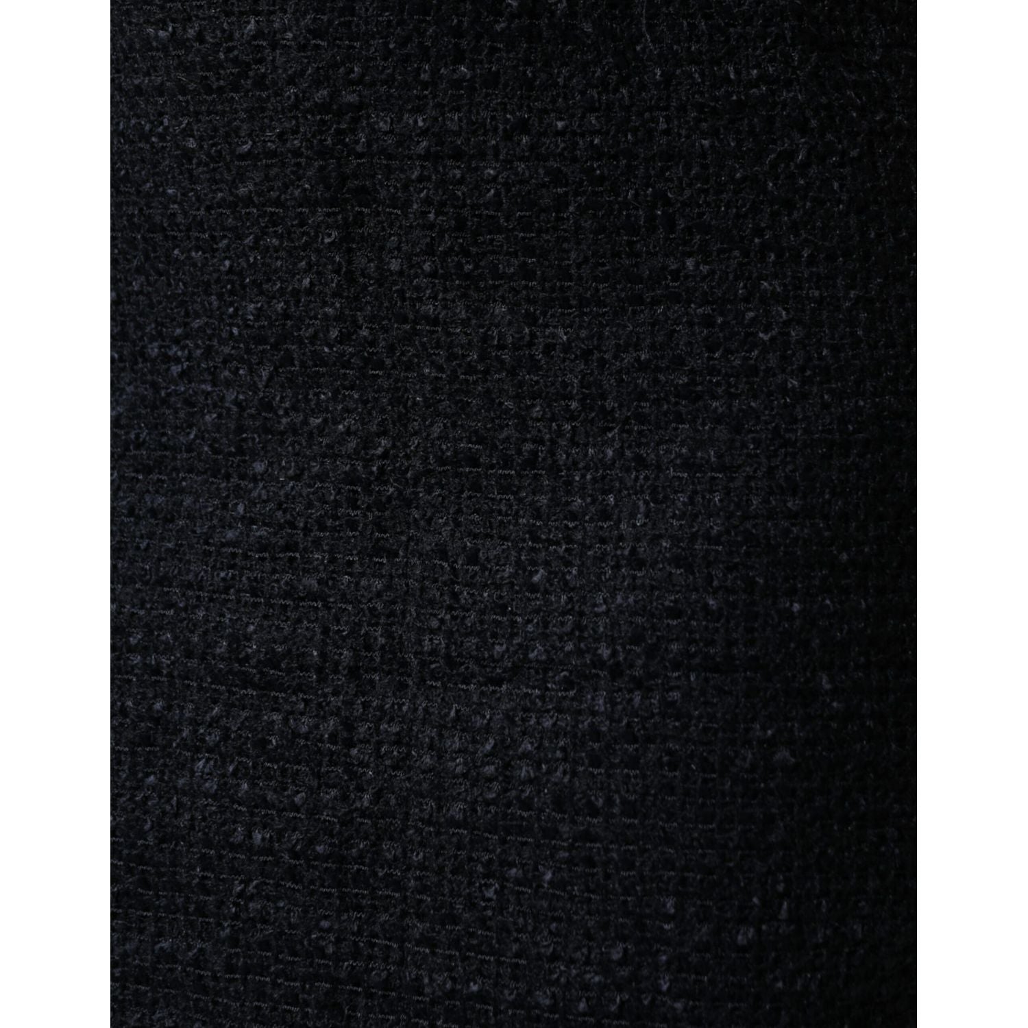 Dolce & Gabbana Black Virgin Wool Pencil Cut Midi Skirt