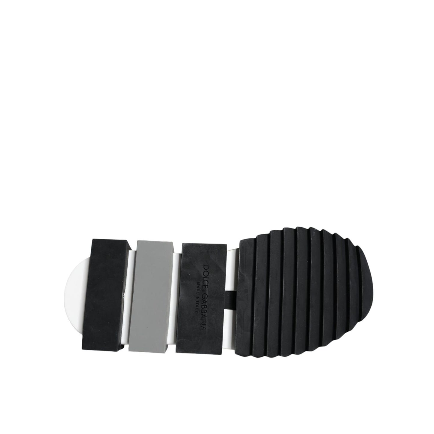 Dolce & Gabbana Black White Sorrento Low Top Sneakers Shoes Dolce & Gabbana