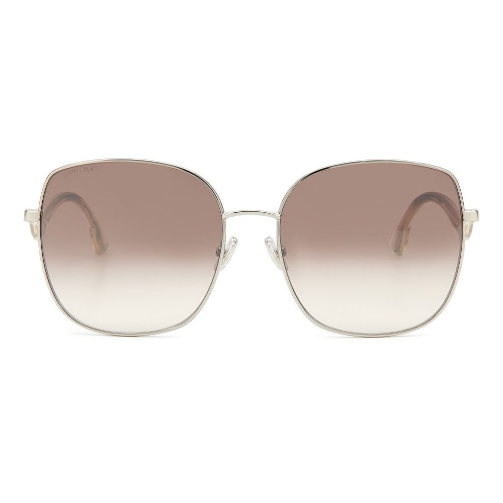 Jimmy Choo Gray Metal Sunglasses Jimmy Choo
