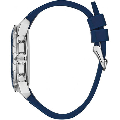 Guess Blue Rubber Sport Watch