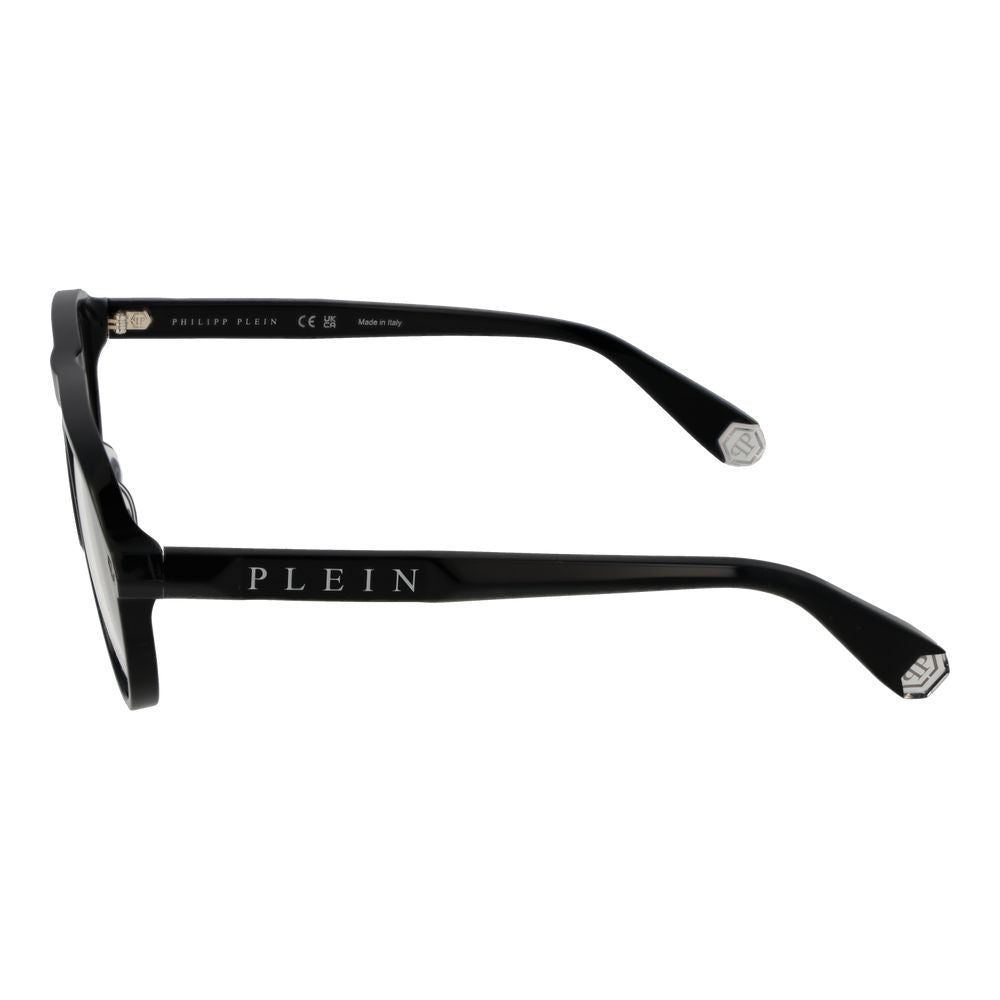 Philipp Plein Black Cellulose Acetate Glasses (Frames)