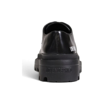 Love Moschino Black Polyethylene Platform Pumps Love Moschino