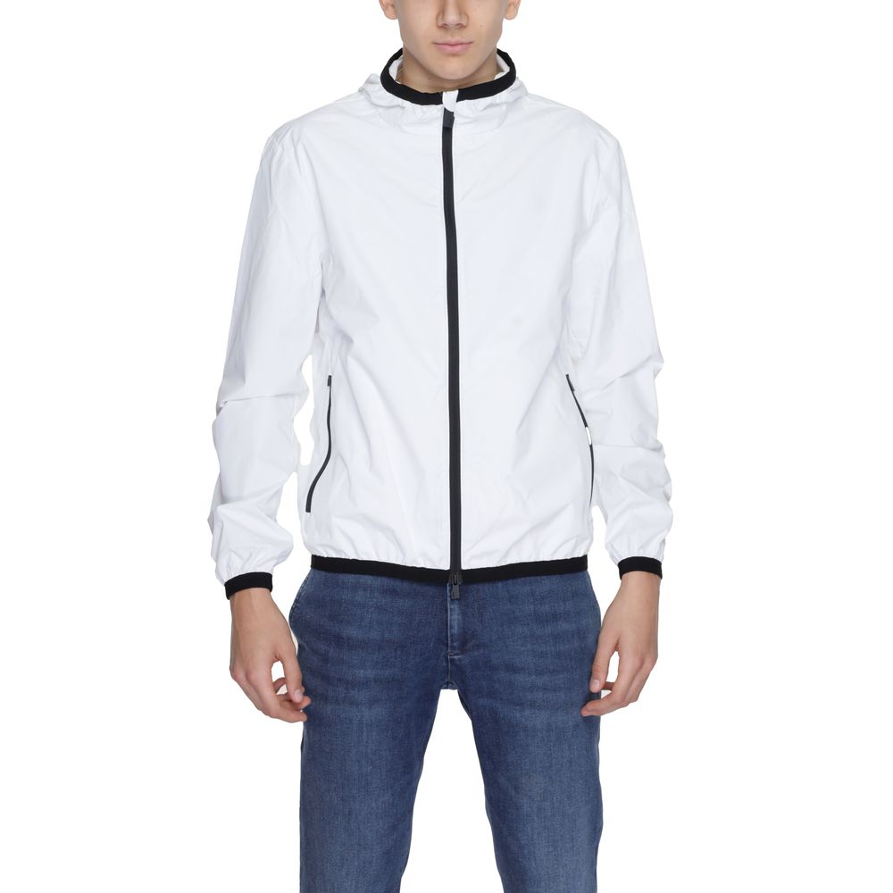 Suns White Polyester Shell Jacket