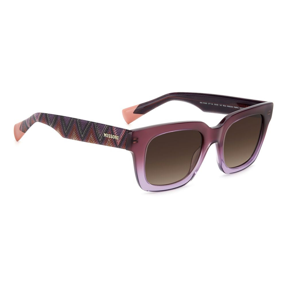 Missoni Multicolor Acetate Sunglasses