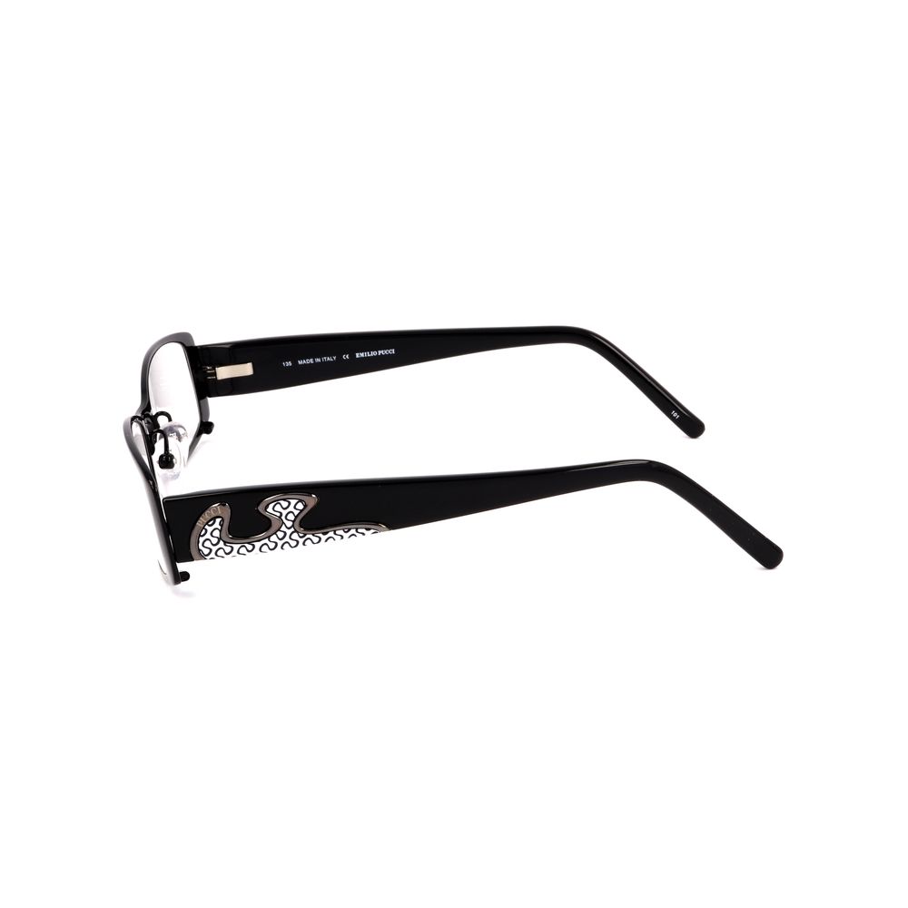 Emilio Pucci Black Metal Glasses (Frames)