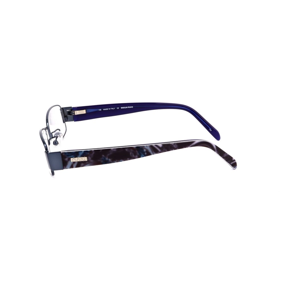 Emilio Pucci Blue Metal Glasses (Frames)