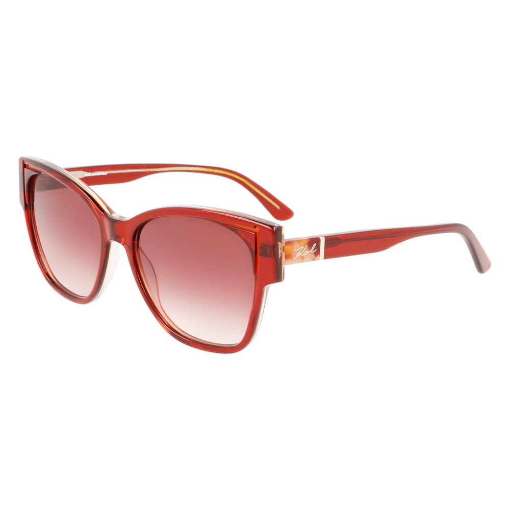 Karl Lagerfeld Orange Acetate Sunglasses 1728,67434610848,Accessories,Glasses and Sunglasses - Accessories,Karl Lagerfeld,New with tags,Orange,Sunglasses - Glasses and Sunglasses - Accessories,Women
