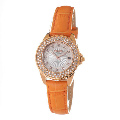 Folli Follie Orange Leather Dress Watch Folli Follie