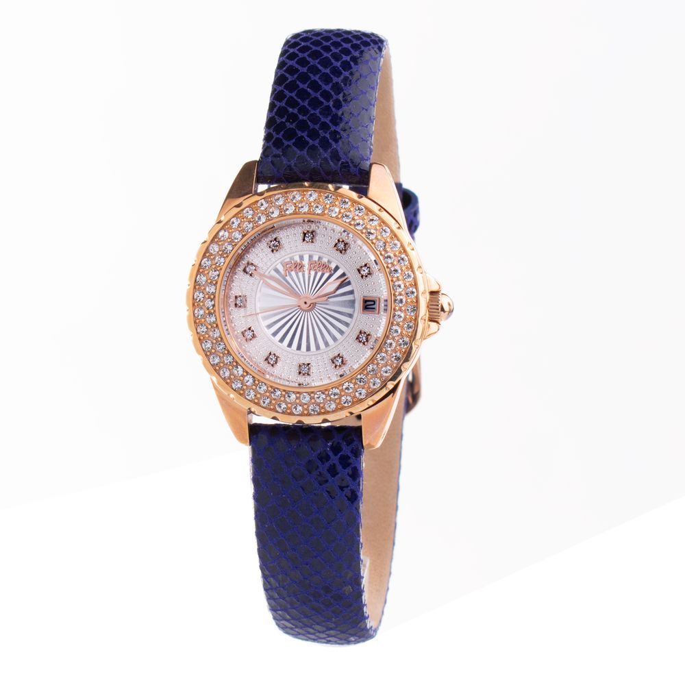 Folli Follie Blue Leather Dress Watch Folli Follie