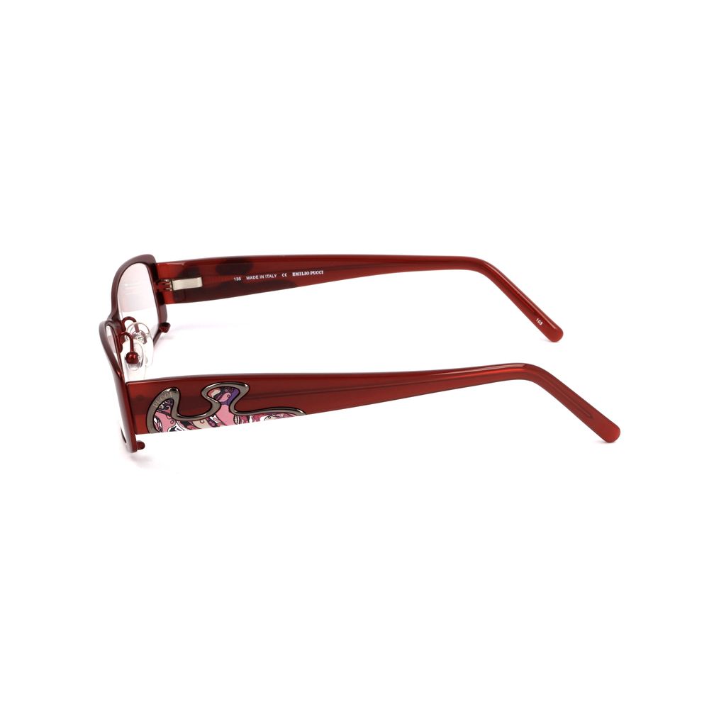 Emilio Pucci Red Metal Glasses (Frames)