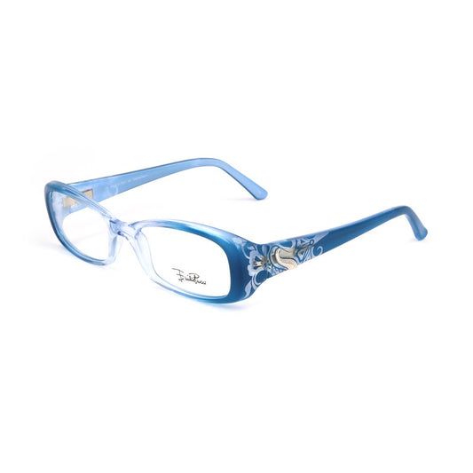 Emilio Pucci Blue Plastic Glasses (Frames) 1728,67434610848,Accessories,Blue,Emilio Pucci,Glasses (Frames) - Glasses and Sunglasses - Accessories,Glasses and Sunglasses - Accessories,New with tags,Women