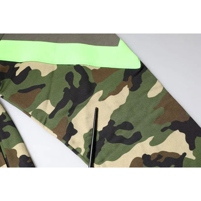 Dolce & Gabbana Multicolor Camouflage Sweatshirt Sweater