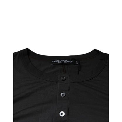 Dolce & Gabbana Gray Crown Bee Embroidery Pullover Sweater