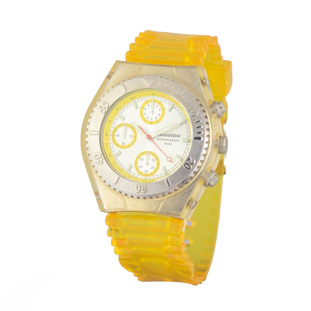 Chronotech Bicolor Rubber Sport Watch