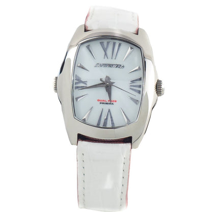 Chronotech Multicolor Leather Dress Watch