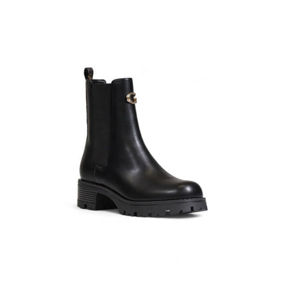 Guess Black Polyethylene Ankle Boots Guess