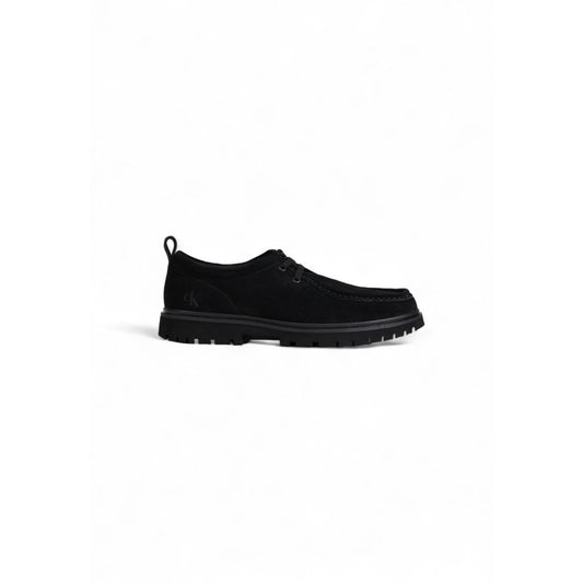 Calvin Klein Jeans Black Suede Leather Oxfords And Derbies 1728,71956299936,Black,Calvin Klein Jeans,EU45/US12,Men,New with tags,Oxfords and Derbies - Shoes,Shoes