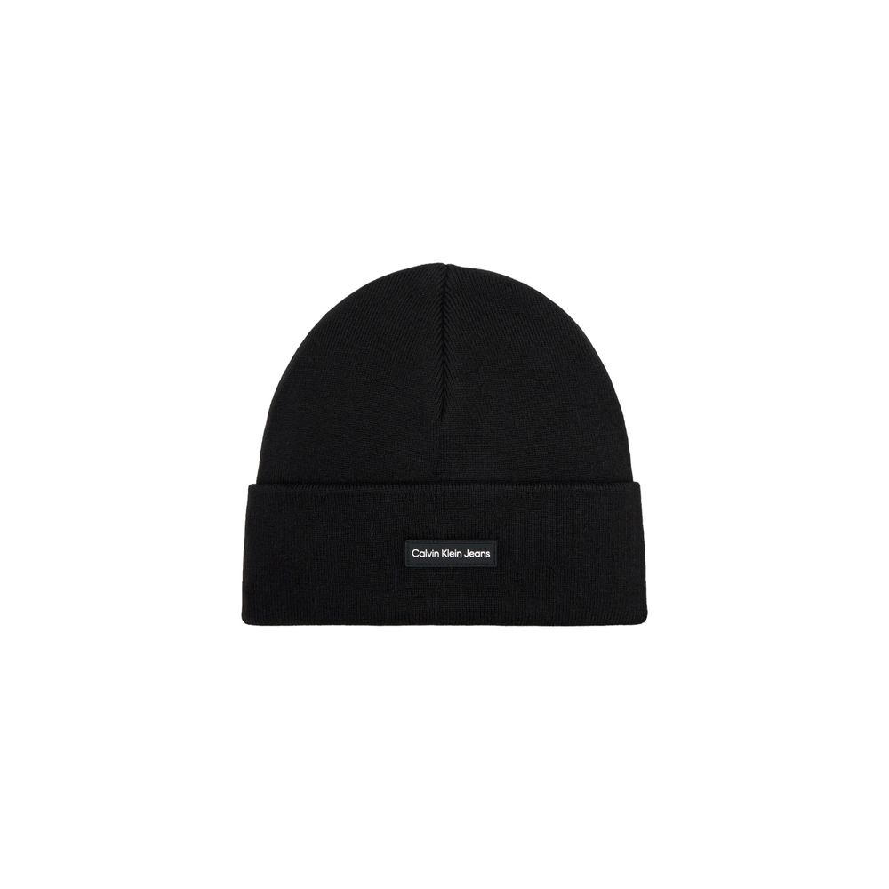 Calvin Klein Jeans Black Recycled Polyester Cap (Baseball Hat) Calvin Klein Jeans