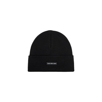 Calvin Klein Jeans Black Recycled Polyester Cap (Baseball Hat) Calvin Klein Jeans