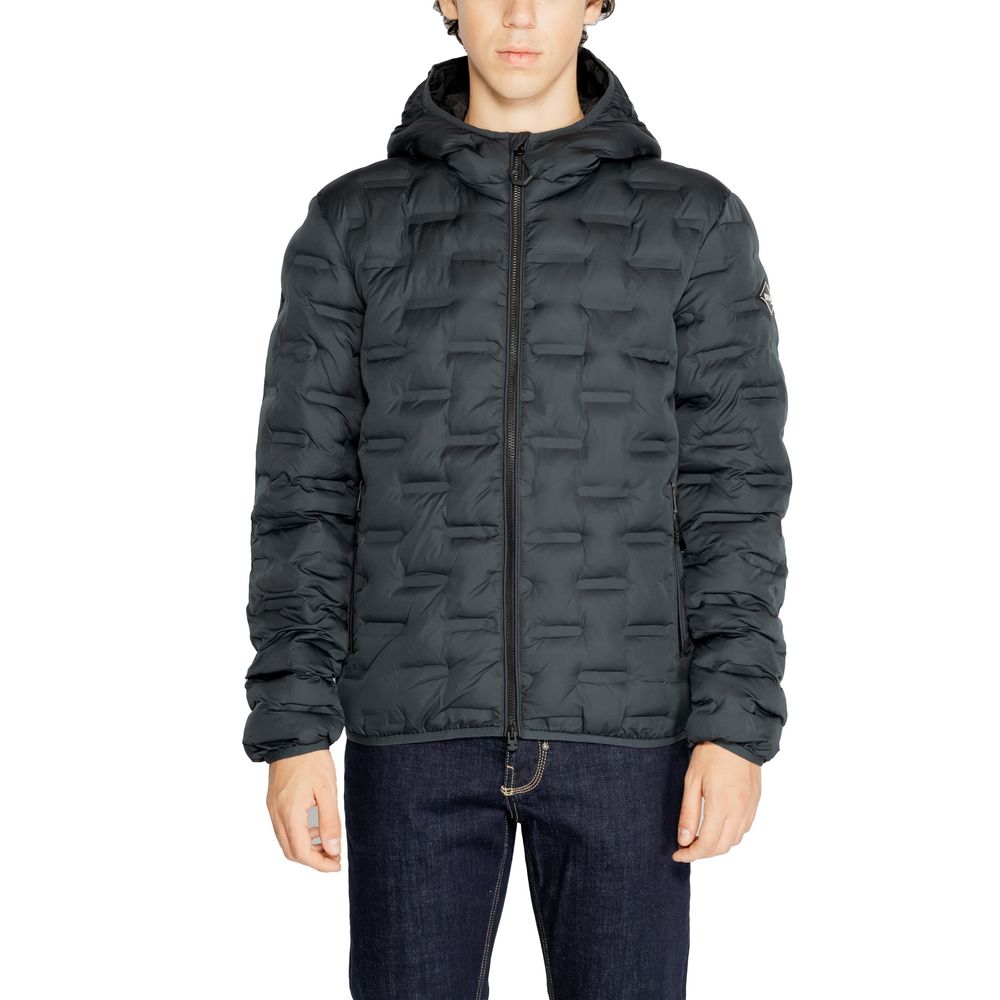 Replay Blue Polyester Full-Length Jacket 1728,71956299936,Blue,Clothing,Full-Length Jackets - Jackets & Coats - Clothing,IT54 | XXL,Jackets & Coats - Clothing,Men,New with tags,Replay