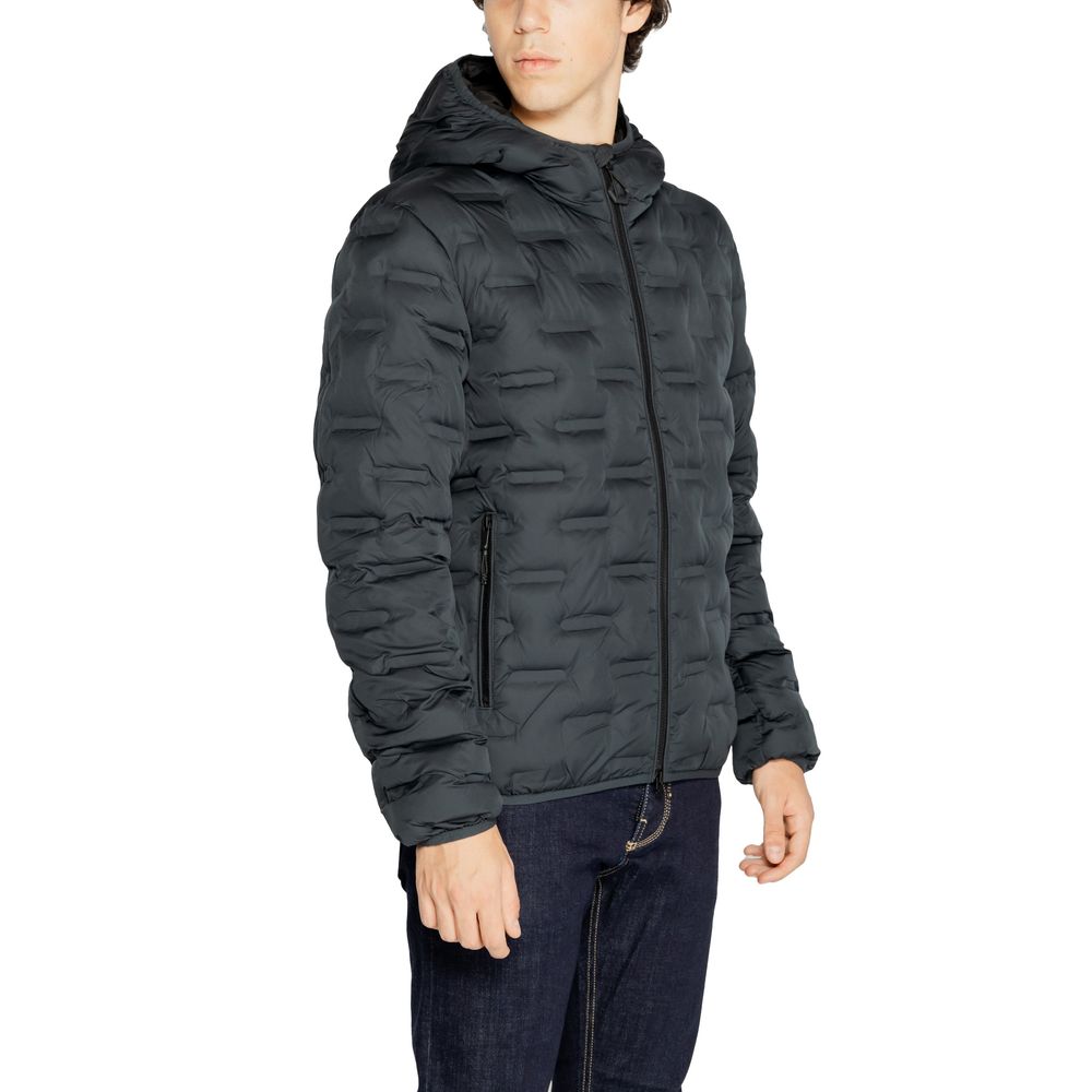 Replay Blue Polyester Full-Length Jacket 1728,71956299936,Blue,Clothing,Full-Length Jackets - Jackets & Coats - Clothing,IT54 | XXL,Jackets & Coats - Clothing,Men,New with tags,Replay
