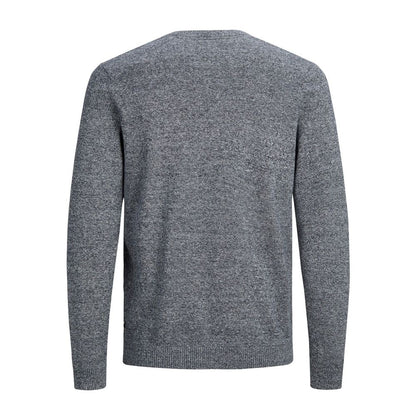Jack Jones Blue Cotton Sweater