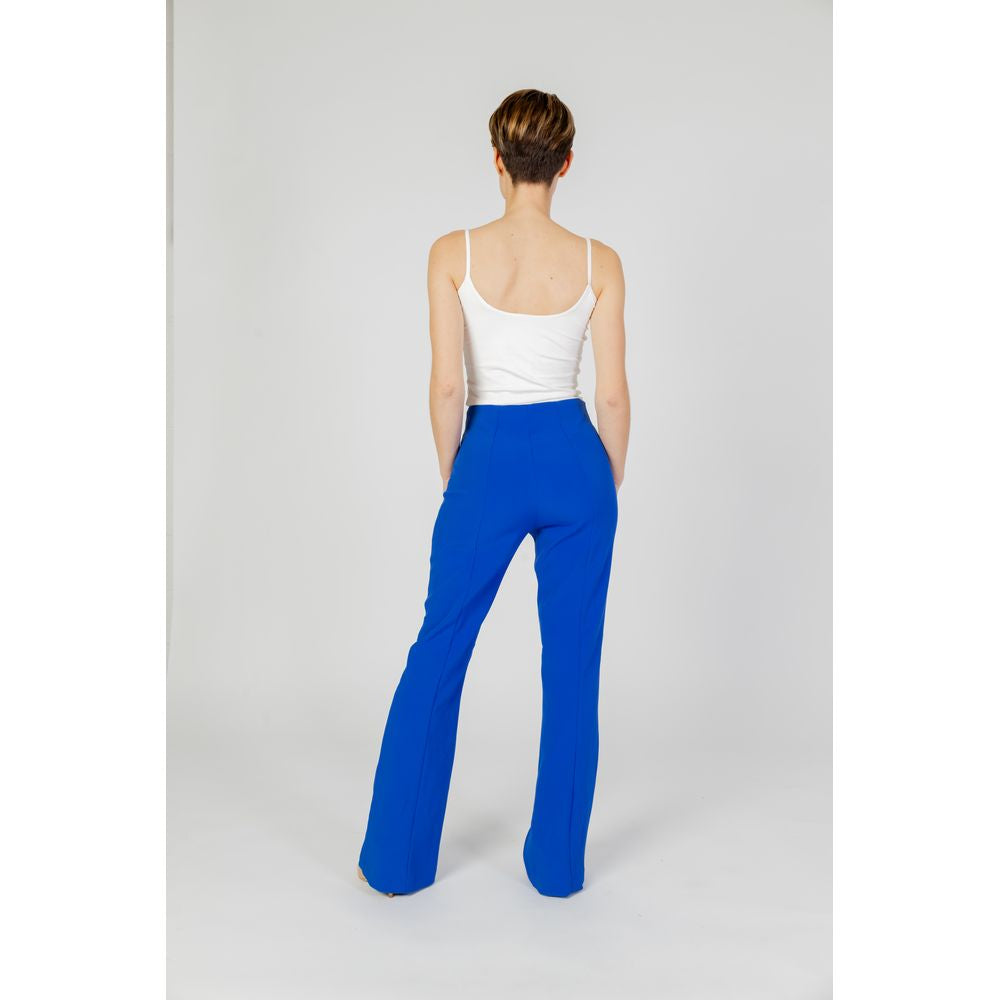 Only Blue Recycled Polyester Flared Pants 1728,71956299936,Blue,Clothing,Flared Pants - Pants - Clothing,New with tags,Only,Pants - Clothing,W40 | L32,Women