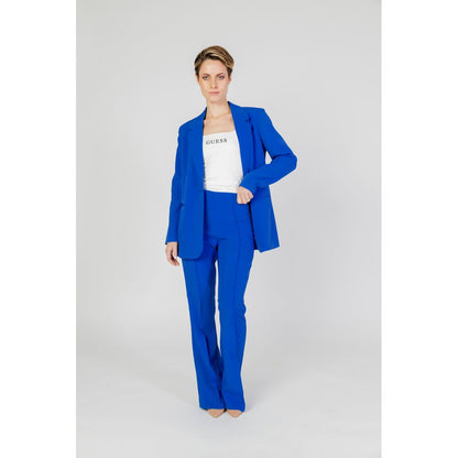Only Blue Recycled Polyester Flared Pants 1728,71956299936,Blue,Clothing,Flared Pants - Pants - Clothing,New with tags,Only,Pants - Clothing,W40 | L32,Women