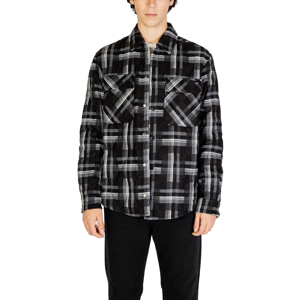 Gianni Lupo Black Polyester Coat 1728,3XL,71956299936,Black,Clothing,Coats - Jackets & Coats - Clothing,Gianni Lupo,Jackets & Coats - Clothing,Men,New with tags