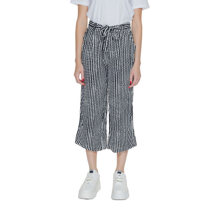 Only Black Viscose Cropped Pants 1728,71956299936,Black,Clothing,Cropped Pants - Pants - Clothing,IT36|XXS,New with tags,Only,Pants - Clothing,Women