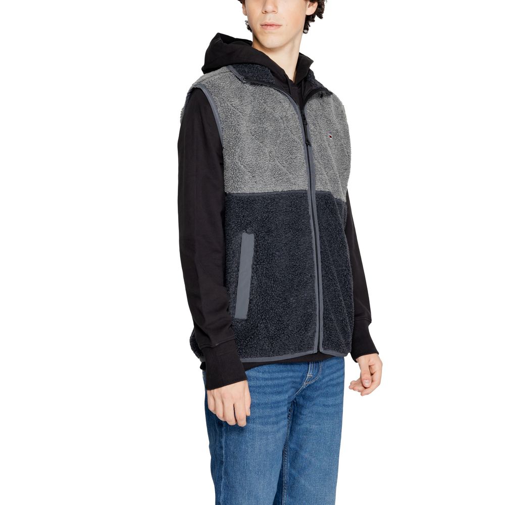 Tommy Hilfiger Jeans Black Recycled Polyester Sleveless Jacket 1728,71956299936,Black,Clothing,IT46 | M,IT48 | L,IT52 | XL,IT54 | XXL,Jackets & Coats - Clothing,Men,New with tags,Sleveless Jacket - Jackets & Coats - Clothing,Tommy Hilfiger Jeans