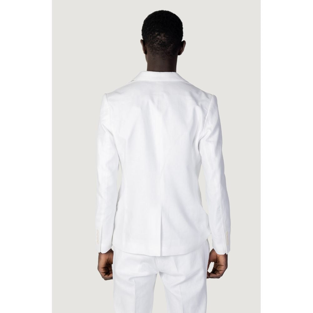 Antony Morato White Linen Blazer