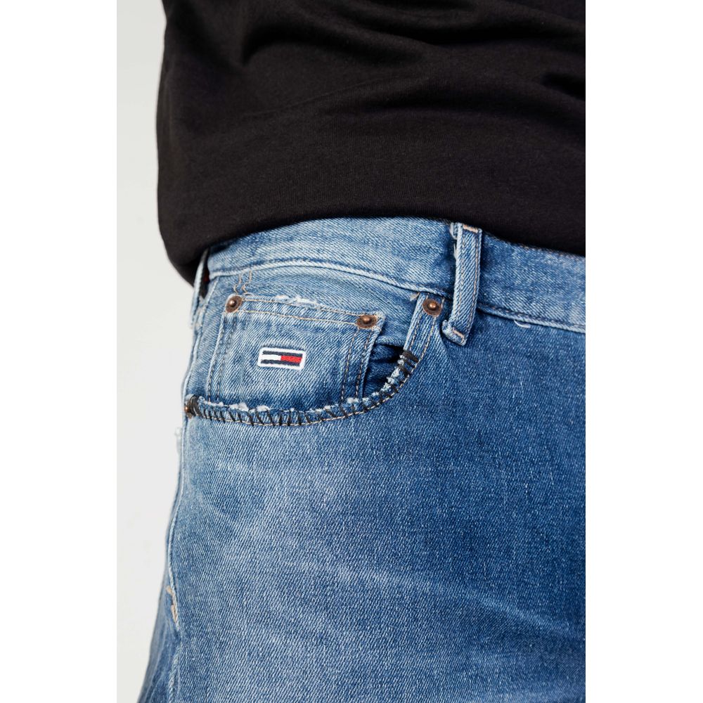 Tommy Hilfiger Jeans Blue Cotton Slim Fit Jeans Tommy Hilfiger Jeans