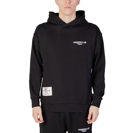 Underclub Black Cotton Hoodie