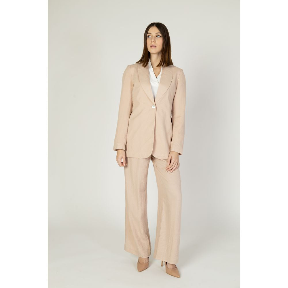 Vero Moda Pink Viscose Blazer 1728,71956299936,Blazers - Suits & Blazers - Clothing,Clothing,IT38|XS,IT40|S,New with tags,Pink,Suits & Blazers - Clothing,Vero Moda,Women