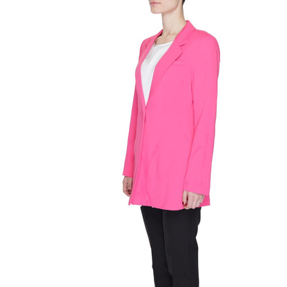 Vero Moda Pink Polyester Blazer 1728,34 | XXS,71956299936,Blazers - Suits & Blazers - Clothing,Clothing,IT36|XXS,IT38|XS,New with tags,Pink,Suits & Blazers - Clothing,Vero Moda,Women
