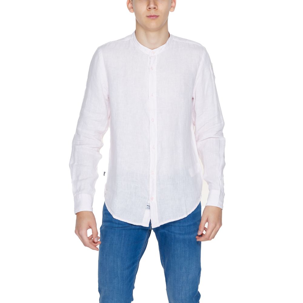 Blauer Multicolor Linen Dress Shirt 1728,71956299936,Blauer,Clothing,Dress Shirts - Shirts - Clothing,IT46 | M,IT48 | L,IT52 | XL,Men,Multicolor,New with tags,Shirts - Clothing