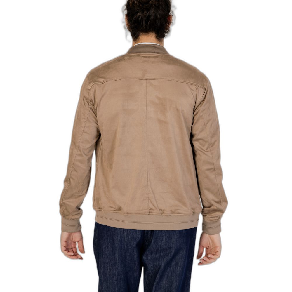 Hamaki-Ho Brown Polyester Bomber 1728,71956299936,Bombers - Jackets & Coats - Clothing,Brown,Clothing,Hamaki-Ho,IT44 | S,Jackets & Coats - Clothing,Men,New with tags