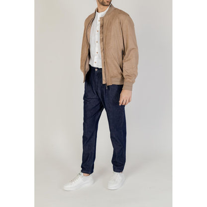 Hamaki-Ho Brown Polyester Bomber 1728,71956299936,Bombers - Jackets & Coats - Clothing,Brown,Clothing,Hamaki-Ho,IT44 | S,Jackets & Coats - Clothing,Men,New with tags