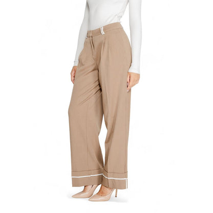 Only Brown Recycled Polyester Casual Pants 1728,71956299936,Brown,Casual Pants - Pants - Clothing,Clothing,New with tags,Only,Pants - Clothing,W42 | L32,Women