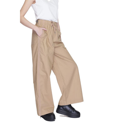 Blauer Beige Cotton Casual Pants 1728,71956299936,Beige,Blauer,Casual Pants - Pants - Clothing,Clothing,New with tags,Pants - Clothing,W26,W27,W28,W30,W32,Women