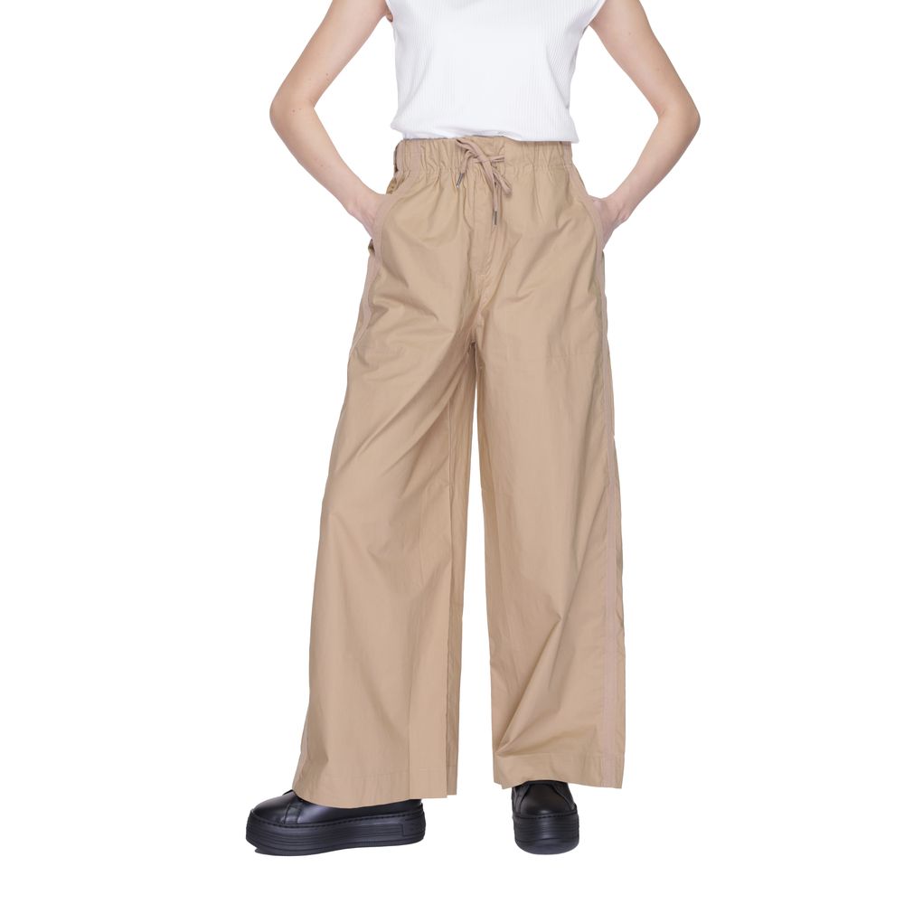 Blauer Beige Cotton Casual Pants 1728,71956299936,Beige,Blauer,Casual Pants - Pants - Clothing,Clothing,New with tags,Pants - Clothing,W26,W27,W28,W30,W32,Women