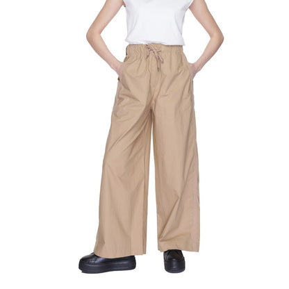 Blauer Beige Cotton Casual Pants 1728,71956299936,Beige,Blauer,Casual Pants - Pants - Clothing,Clothing,New with tags,Pants - Clothing,W26,W27,W28,W30,W32,Women