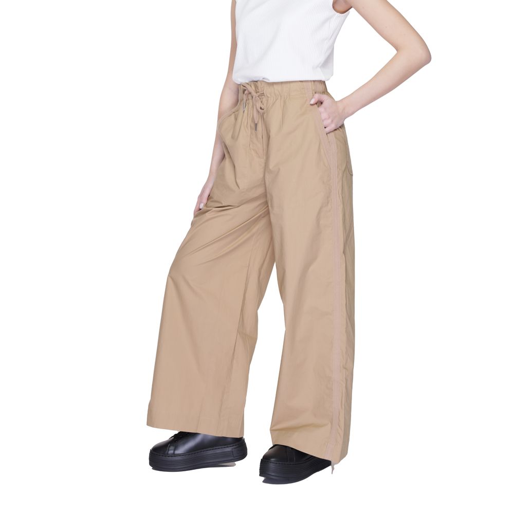 Blauer Beige Cotton Casual Pants 1728,71956299936,Beige,Blauer,Casual Pants - Pants - Clothing,Clothing,New with tags,Pants - Clothing,W26,W27,W28,W30,W32,Women