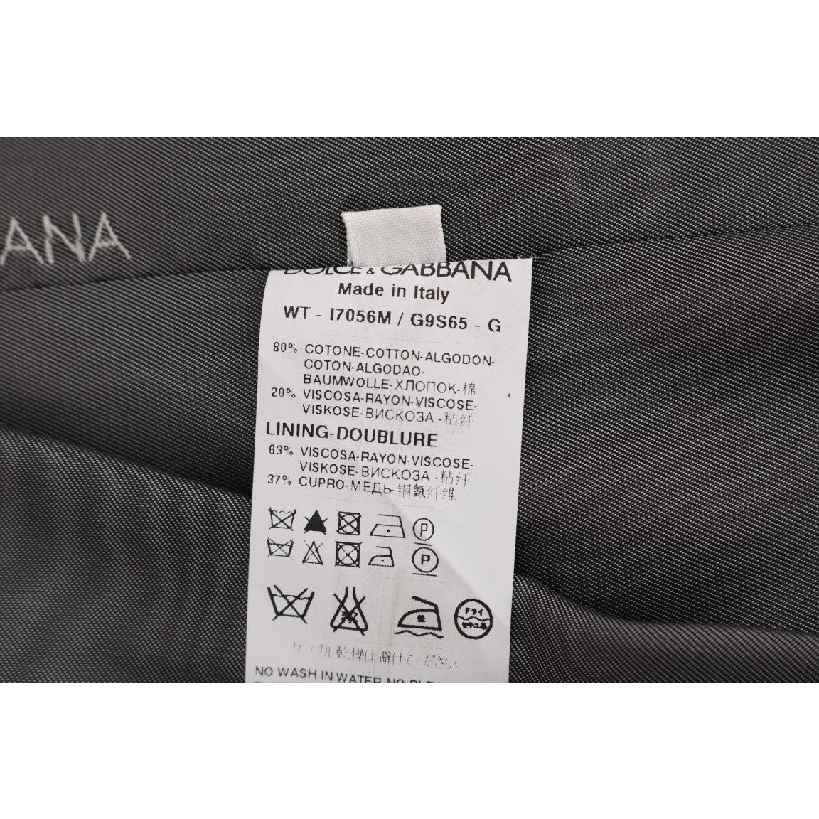 Dolce & Gabbana Sleek Striped Waistcoat Vest black-staff-cotton-striped-vest